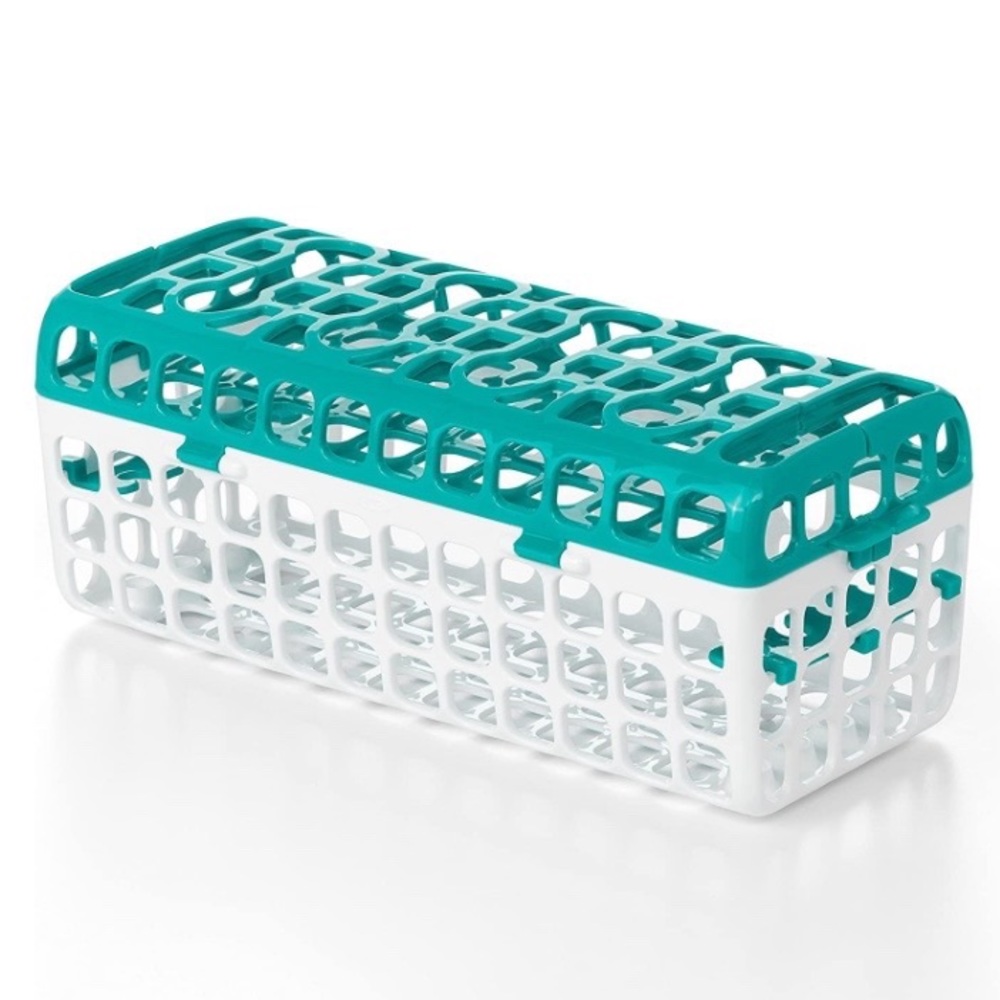 >>>SOLD<<< OXO Tot Dishwasher Basket for Bottle Parts & Accessories, Teal